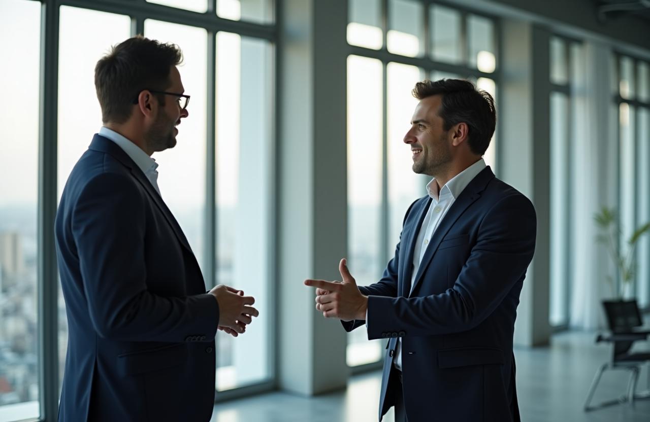 Professionisti HR in un ufficio moderno a Roma